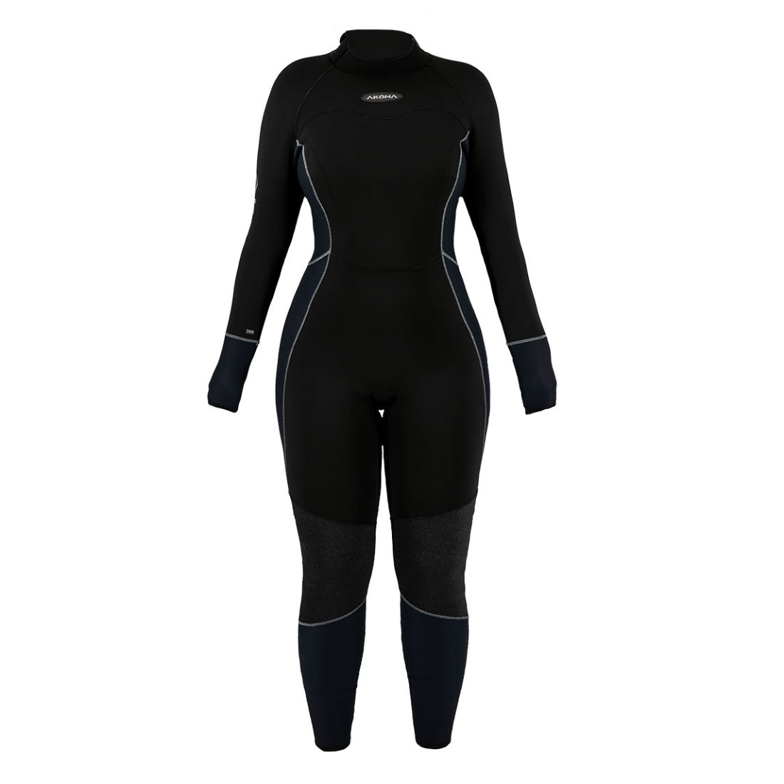 Akona Women's Phantom 3mm Back Zip Full Wetsuit