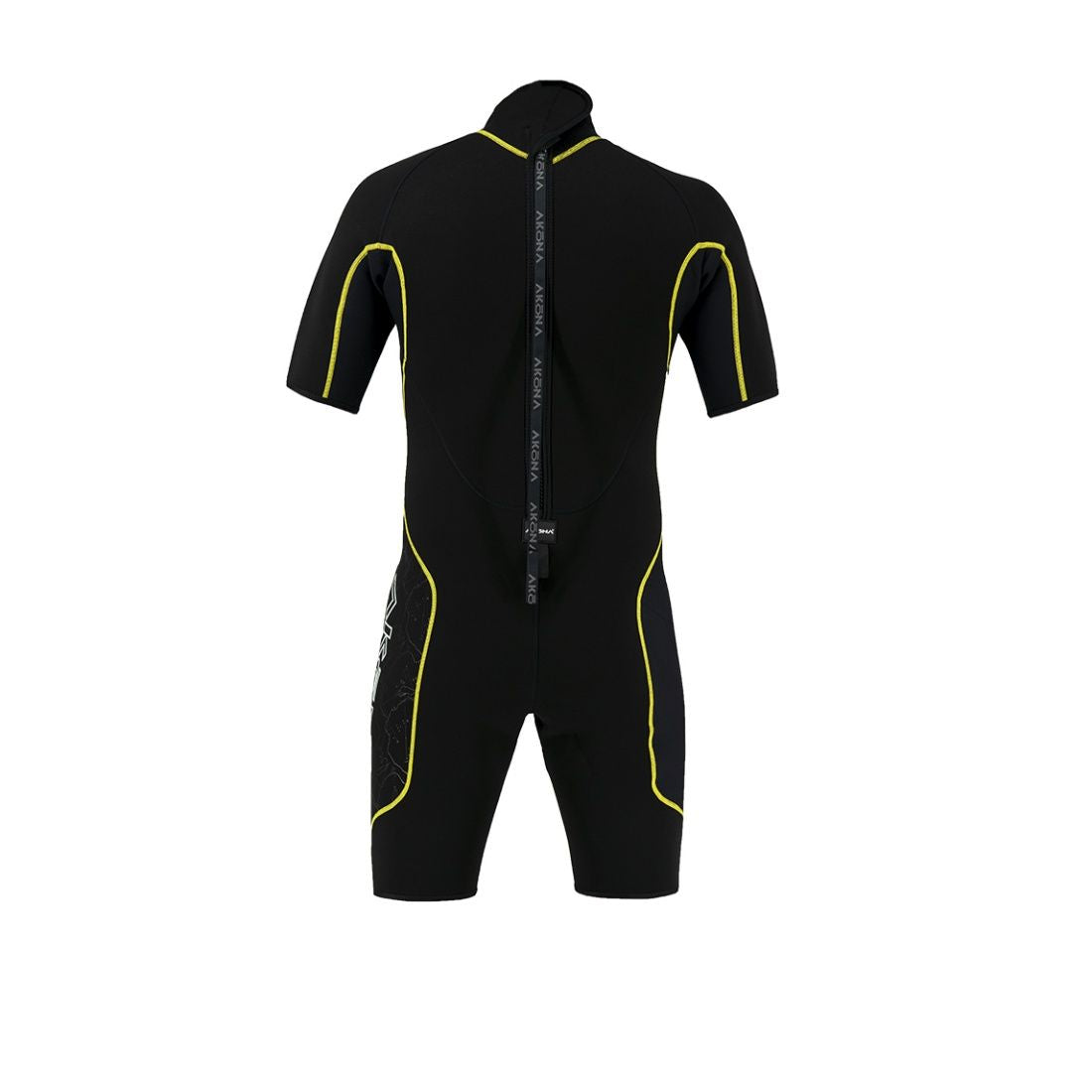 Akona Men's Classic Line - 2.5mm Back Zip Shorty Wetsuit