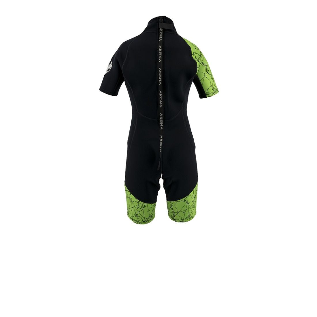 Akona Kids Explore Line - 3/2mm Back Zip Shorty Wetsuit