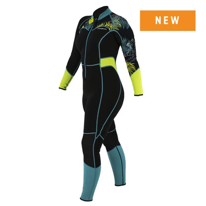 Akona 3/2 Women's Front Zip Tropic Full Wetsuit