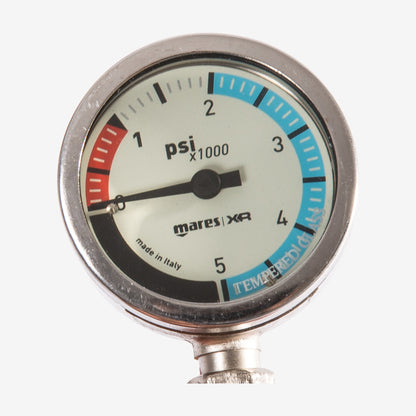 Mares XR Line SPG52 BAR Pressure Gauge with 56cm Hose