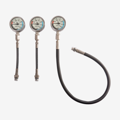 Mares XR Line SPG52 BAR Pressure Gauge with 56cm Hose