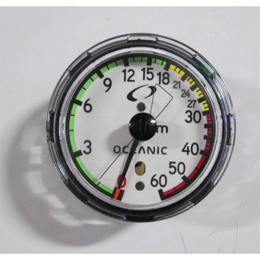 Oceanic Max Depth Swiv Module Gauge - Metric