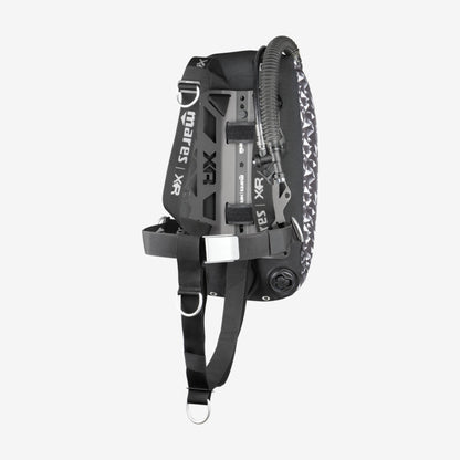 Mares XR Polygon Single Backmount Set BCD