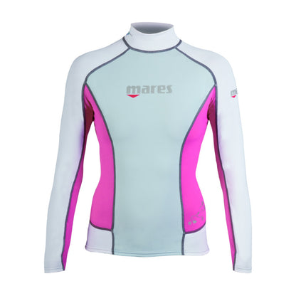 Mares Women'S Trilastic Rash Guard - She Dives Long Sleeve