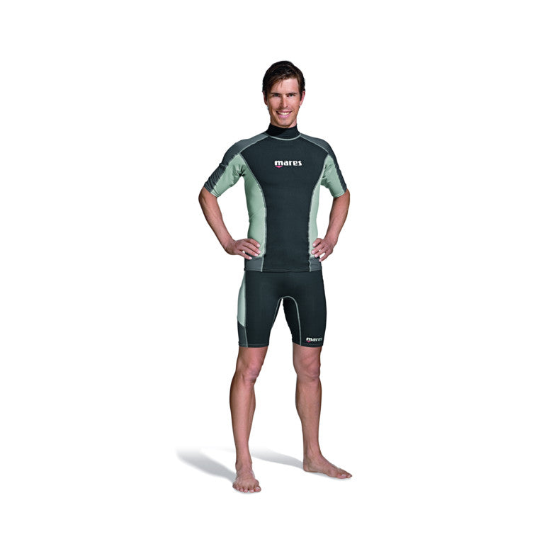 Mares Men's Trilastic Rash Guard Short Sleeve