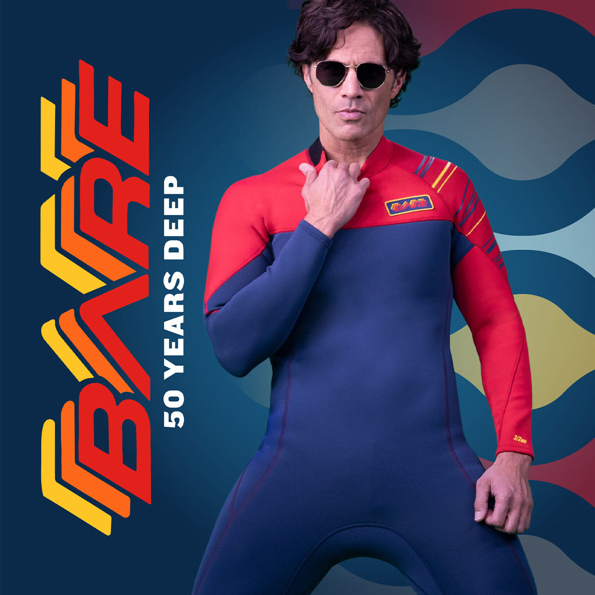 Bare 50th Anniversary 3/2MM Wetsuits - Men