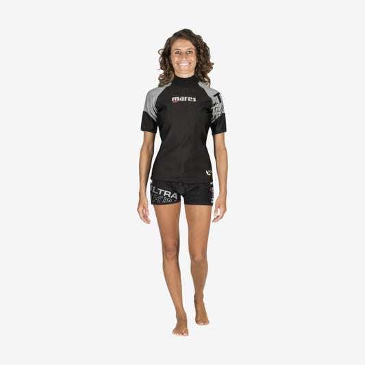 Mares Ultra Skin Short Sleeve She Dives Women's Rash Guard