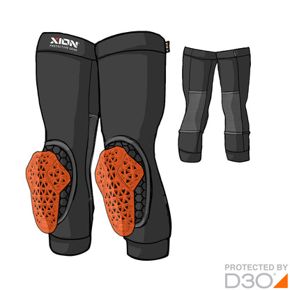 Xion Knee Protectors PRO - D3O