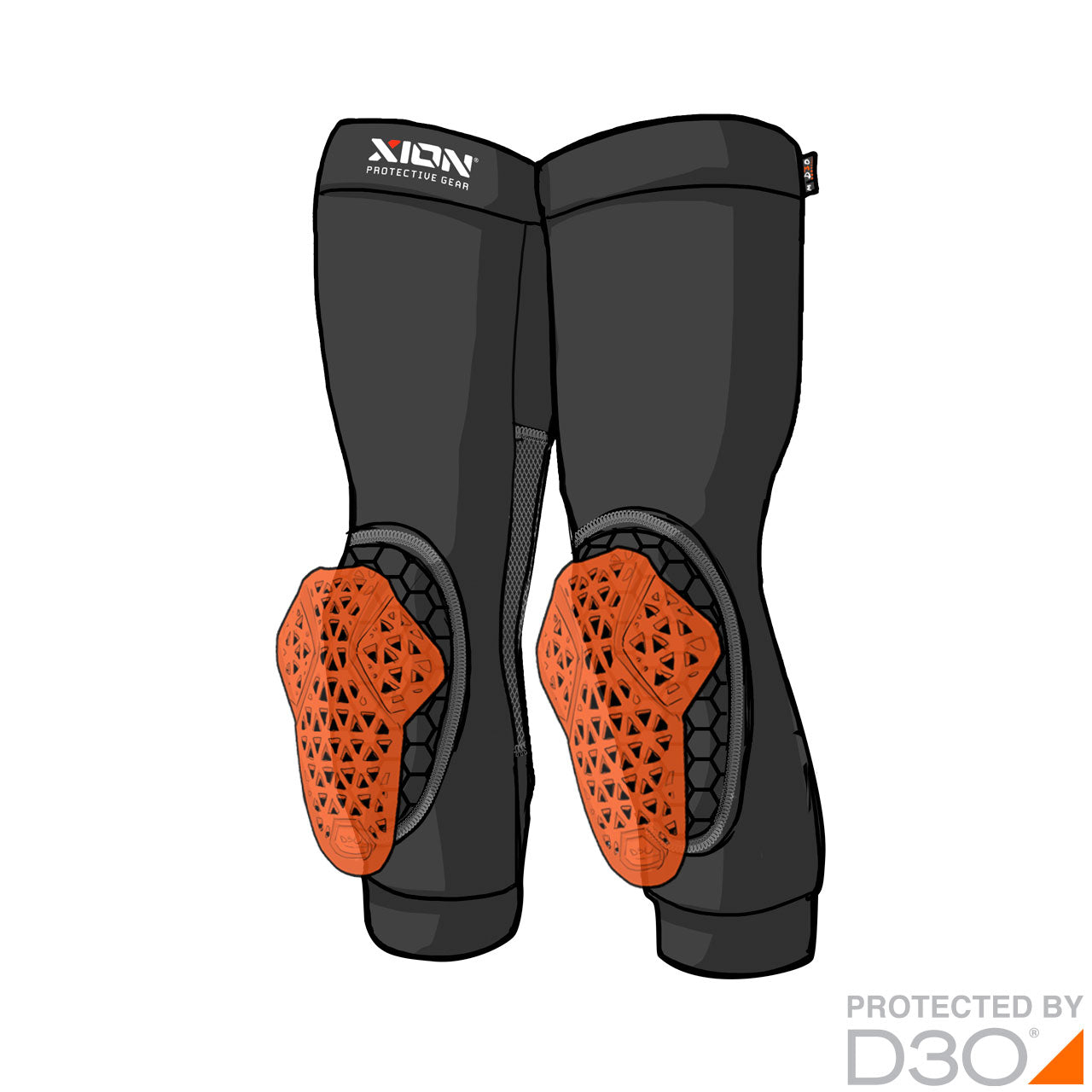 Xion Knee Protectors PRO - D3O