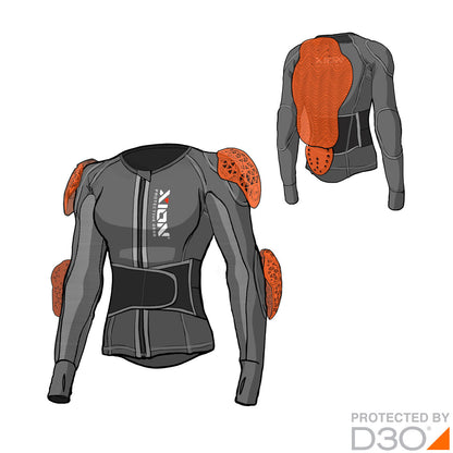 Xion LS Jacket FREERIDE-EVO - D3O (Women)