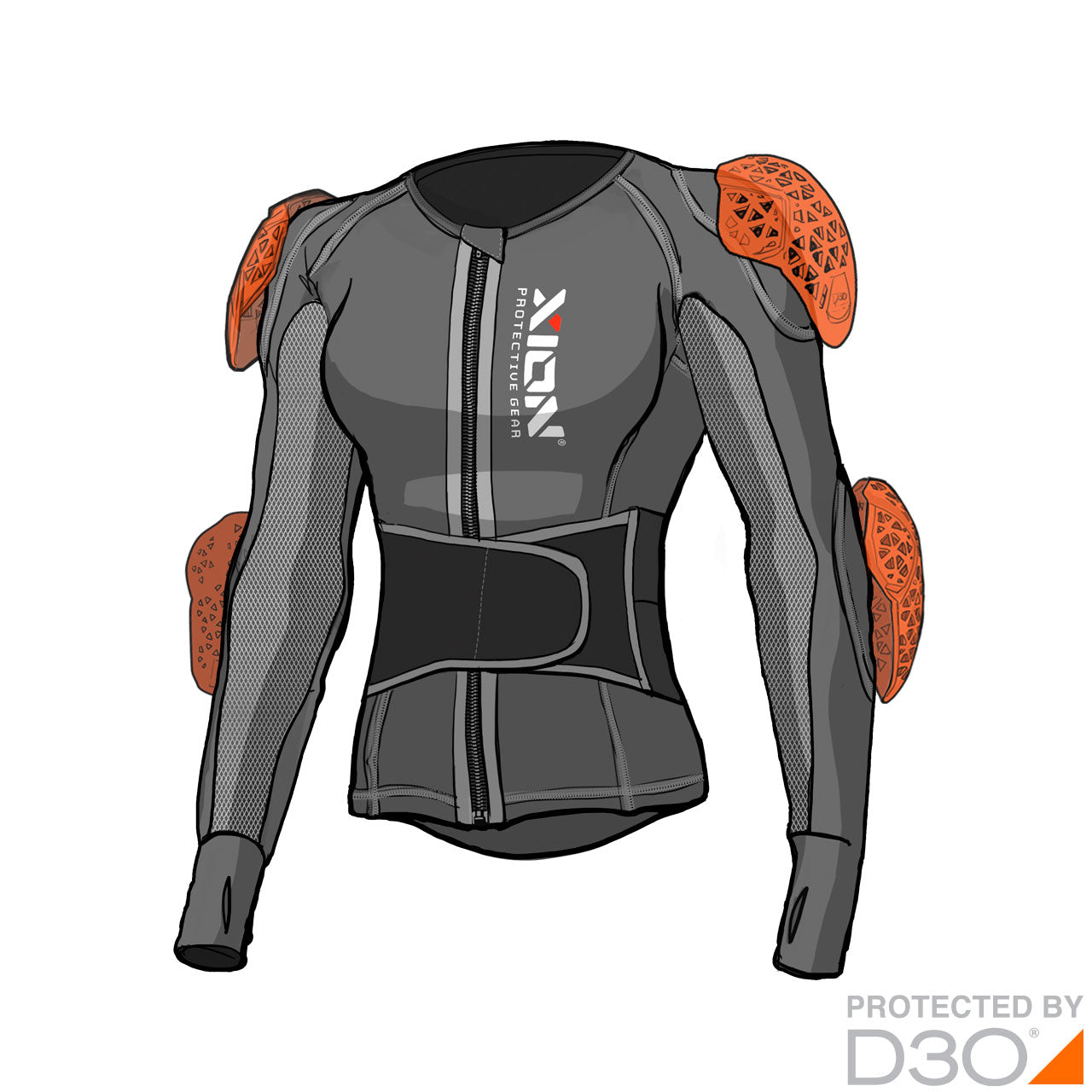 Xion LS Jacket FREERIDE-EVO - D3O (Women)