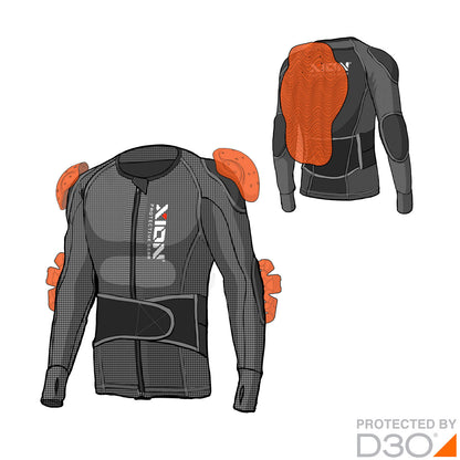 Xion Jacket FREERIDE -AIR – D3O (Junior)