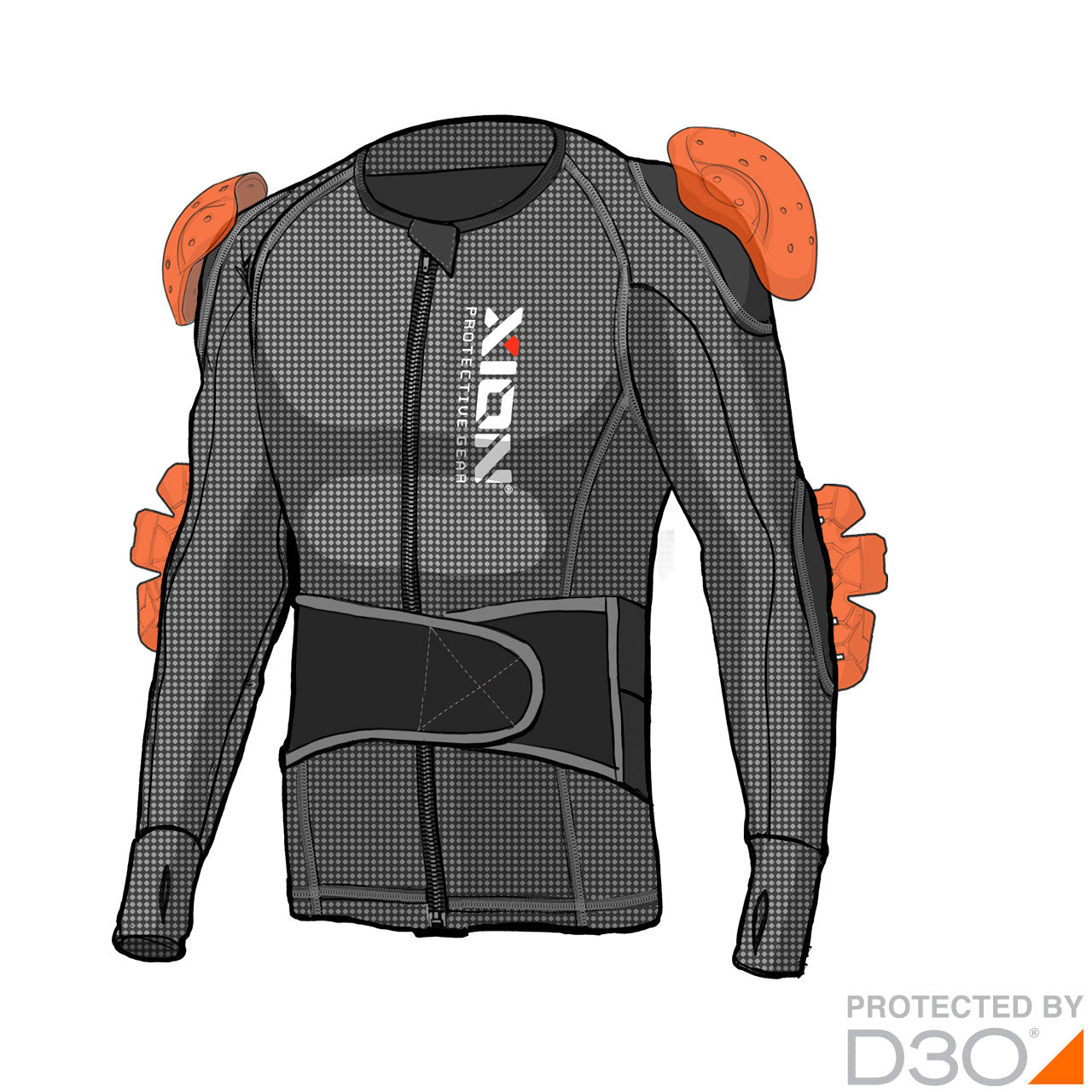 Xion Jacket FREERIDE -AIR – D3O (Junior)