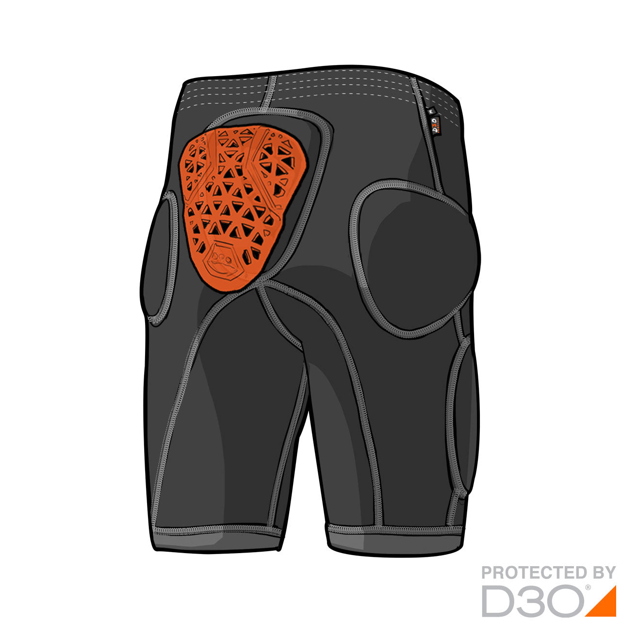 Xion Shorts Pro Evo – D3O