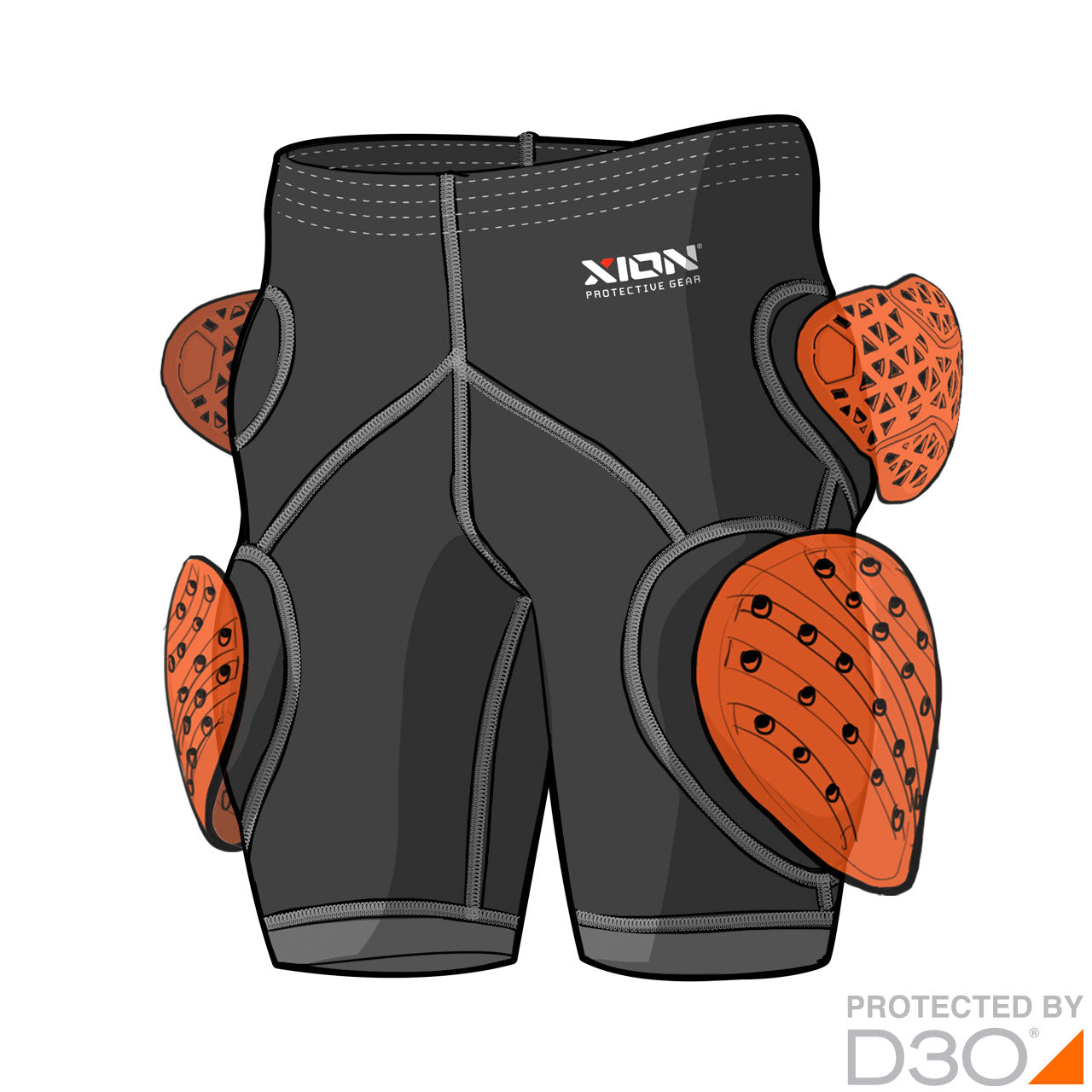 Xion Shorts Pro Evo – D3O