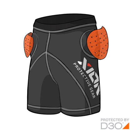 Xion Shorts FREERIDE – D3O (junior)