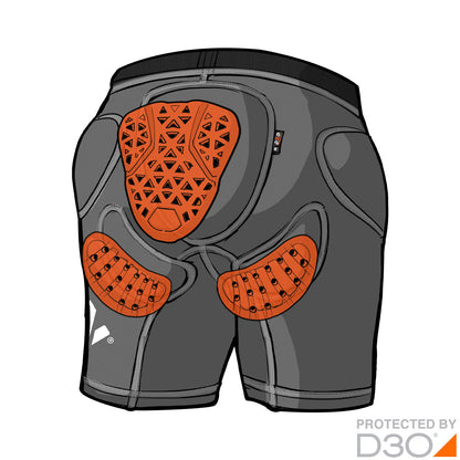 Xion Shorts FREERIDE - D3O (women)