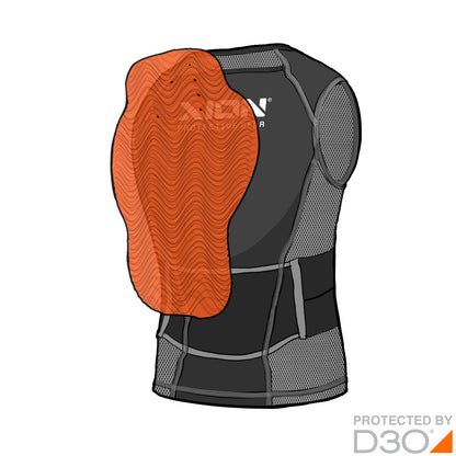 Xion Nosleeve Vest FREERIDE – D3O (Junior)