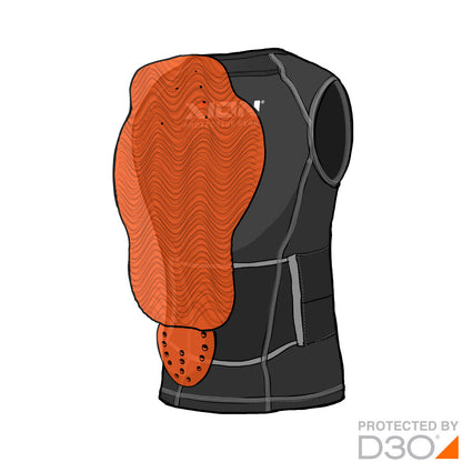 Xion Nosleeve Vest FREERIDE – D3O (Men)